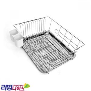 혜명생필품몰 스텐 식기건조대 1단 건조망 SP 업소용싱크대선반 싱크대받침대 설거지건조대 주방식기건조대