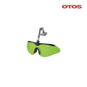 혜명생필품몰 OTOS 클립형 보안경 A-644B 보호안경 작업용보안경 차광보안경 안전모차광보안경 눈보호