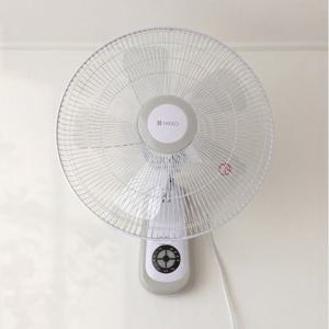 간편 리모컨 벽걸이 선풍기 5엽 45cm