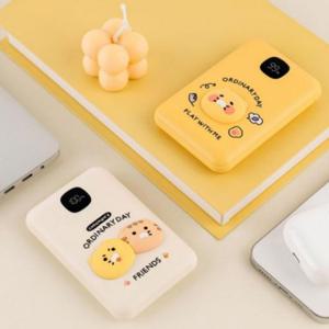 여행용 귀여운 고속 충전 보조배터리 10000mAh