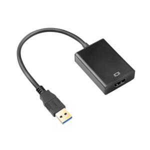 UC-CO23 USB 3.0 HDMI 노트북 PC 미러링 듀얼 모니터 복제 확장 빔프로젝터 영상 TV 케이블 5Gbps