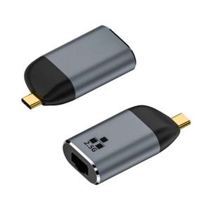 USB C타입 RJ45 젠더 2.5Gbps 랜카드 이더넷 PC 공유기 노트북 셋톱박스 데이터전송