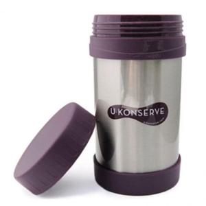 EAS 키즈컨저브 도시락 푸드자 16oz Eggplant UK025 보온 보냉 도시락통
