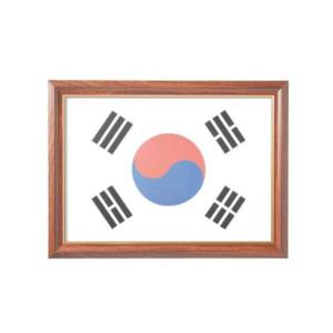 루미나D 태극기액자a3- 체리색 a3용
