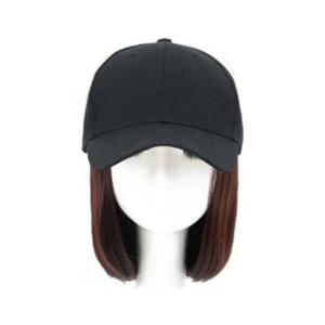 루미나D 일체형 여성용 단발가발 모자형 웨이브 가발