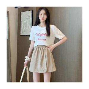 루미나D 밴딩 와이드 여름 시원한 5부 랩 치마 반바지 스커트