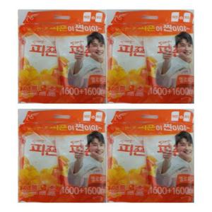 피죤 옐로우미모사 1600ml+1600ml 리필 4개입 (당일발송/무제한공급/정품)