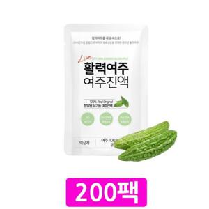 무 농약 여주를 사용한 선물용 여주즙 200팩