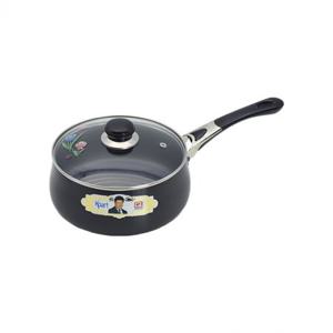 유리 편수냄비 16cm 특수 경질코팅 가정용 찌개냄비 한손냄비