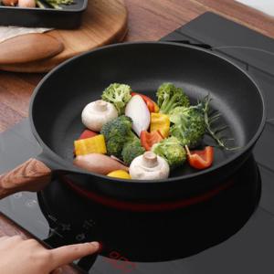 IH 블랙우드펄 후라이팬 26cm 업소용 프라이팬 볶음팬 코팅팬