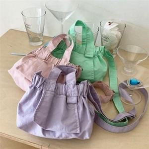 가벼운 나일론 크로스 백 데일리 나일론 백 복조리 여성 숄더