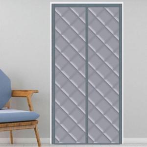 두꺼운 방풍막 난방커튼 100x220cm 현관 겨울 바람막이