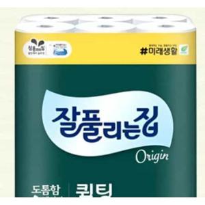3겹 퀼팅화장지 30롤 도톰한휴지 부드러운화장지 업소용휴지