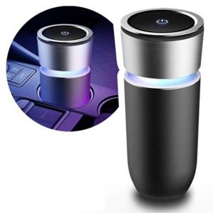 USB 저소음 공기청정기 3중 헤파필터 차량용 휴대용 탁상용 무드등