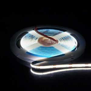 DC 12V 전원 슬림 LED 줄조명 5M 간판 조명 연출 6000K