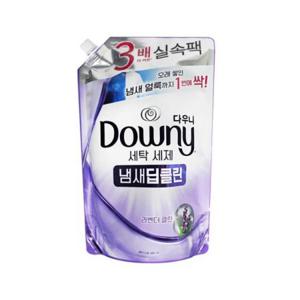루미나D 다우니 세탁세제 냄새 라벤더 클린 1.4l 리필