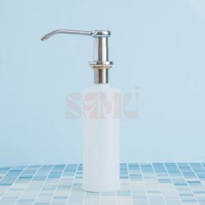 싱크대 디스펜서 용기 300ml 깔끔한욕실 고정형샴푸통
