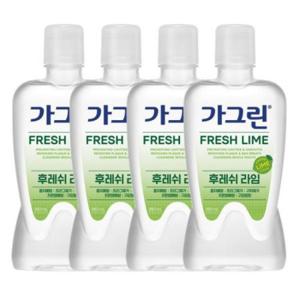 가그린 라임 380ml x 4개