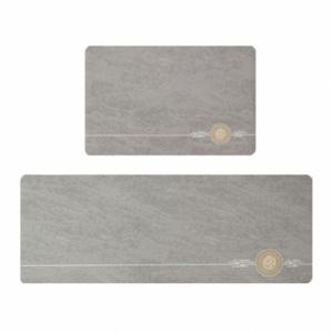 소프트 규조토 발매트 2종써클 그레이 샌딩사포 욕실매트