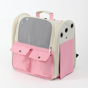 포에버펫 반려동물 백팩 이동가방 핑크 고양이 이동장
