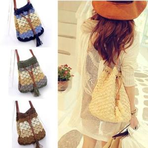 밀짚가방 왕골 물놀이가방 여성 숄더백 비치백 라탄백 그물가방 다용도가방