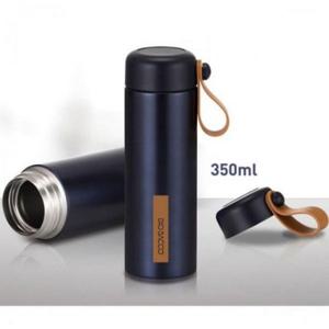 텀블러 2중진공 350ml 블루링 보냉병 보온병 디오바코