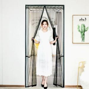 모기장 아트도어 편안한 스트라이프 문 100x210cm 자석모기장