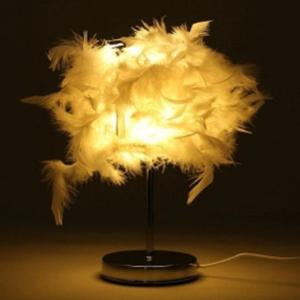 수면등 이카루스 감각적 깃털 무드등 화이트 USB LED 인테리어스탠드