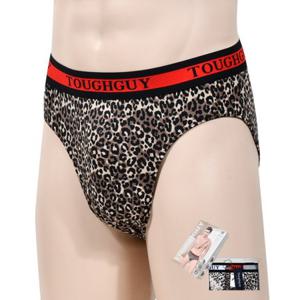호피 패턴 뛰어난 착용감 남성 3D 입체라인 삼각 팬티 3매입 SN2307-0122