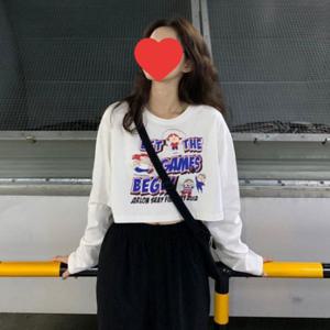 티셔츠 여성반팔티 여자 캐릭터 여성티셔츠 긴팔 귀여운 여자예쁜티 꾸안꾸룩