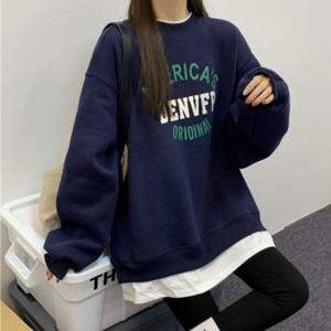 긴팔티 여성티셔츠 긴팔 티셔츠 덴버 가을옷 기모 여성긴팔