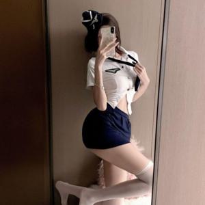 에어라인 무드 스튜어디스 슬림핏 코스튬 셋업