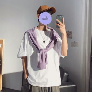 반팔티 오버핏반팔 캐주얼 790 오버핏 헨리넥반팔 남자프린팅반팔티