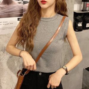 크롭나시 반팔티셔츠 커플시밀러룩 크롭티 쫄티 외출 캐주얼 박스티