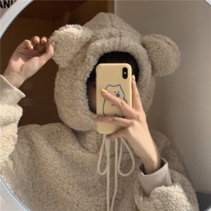 후드티 테디 무지후드티 뽀글이 4color 맨투맨 무지후드집업 후드집업