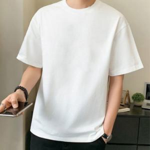 베이직 면 데일리룩 페미닌룩 100 캐주얼룩 여성의류 데이트룩 반팔티셔츠