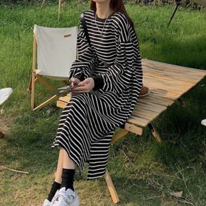 골지니트원피스 라운드넥 오피스룩 흰원피스 레이스롱원피스 펀칭원피스