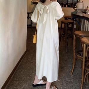 홀복 뷔스티에원피스 리본 플리츠원피스 여성정장원피스 여성원피스 하객원피스