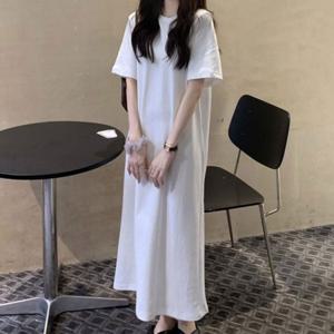 심플 뷔스티에원피스 오프숄더원피스 셔츠원피스 모임룩 편한원피스 하객원피스