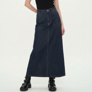 청치마 에이라인 데님 여성롱스커트 여성스커트 여성치마 롱 2color