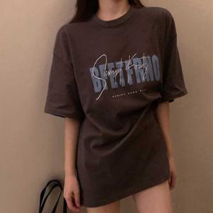 가오리티셔츠 박스티 여성긴팔티셔츠 레터링 크롭티셔츠 롱티셔츠