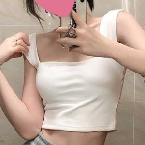 오버핏티셔츠 홀터넥나시 여름맨투맨 이너티 나시티 박스티 무지