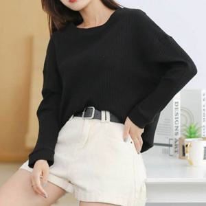 긴팔티셔츠 브라 여성맨투맨 커버 여성긴팔면티 체형 노 여자박스티