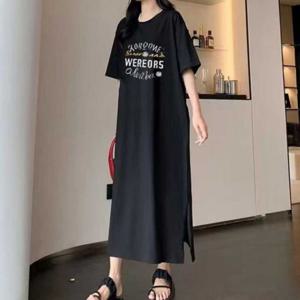 캐주얼 롱원피스 루즈핏원피스 여름원피스 데일리원피스 옆트임 홈웨어원피스