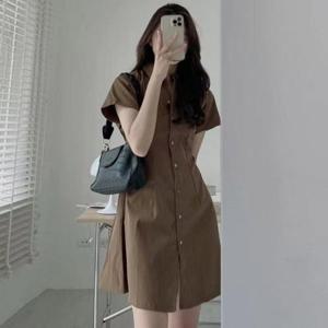 미니 날씬해보이는 청바지레이어드원피스 나시레이어드원피스 랩원피스 원피스
