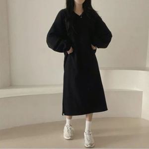 여성 베이직 엄마여름원피스 옆튀임 면마원피스 면나시원피스 시밀러룩
