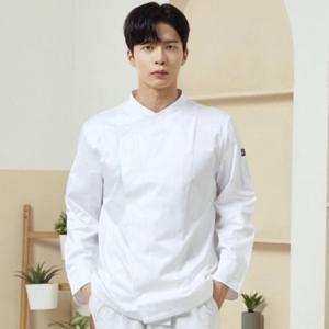 2색 1개 크로스넥 조리복 쉐프복 조리사복 요리복 주방유니폼 긴팔조리복 남녀용