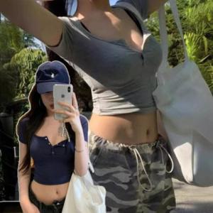 여자기본반팔티 카라티 여자박스티 여자여름반팔티 여성라운드반팔티 반팔티셔츠