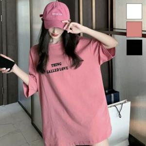 흰반팔티 여자흰티 프린팅반팔티 여자기본반팔티 오버핏 크롭티 티셔츠