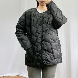 데일리점퍼 오버핏점퍼 패딩 숏점퍼 자켓 ana 여자점퍼 깔깔이 경량